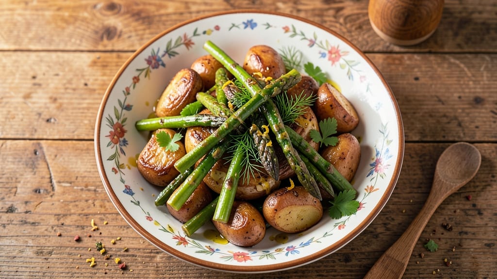 Asparagus And Potato Salad Recipe: Spring’s Brightest Herb-Infused Crunch