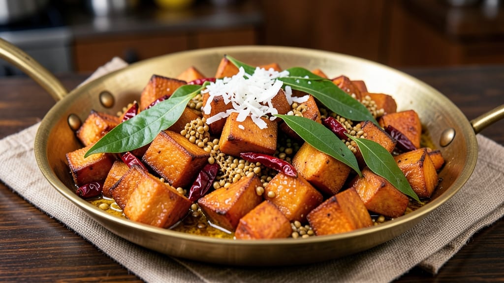Sweet Potato Palya Recipe: South Indian Spice-Packed Crunch in One Pan