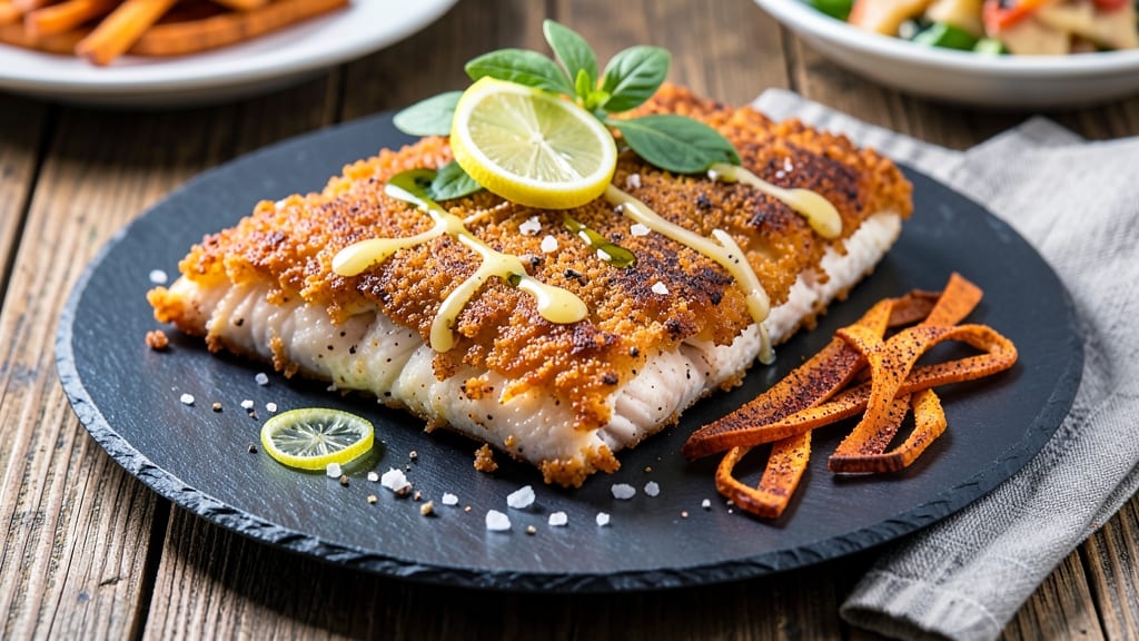 Sweet Potato Crusted Grouper Recipe: Crunchy Exterior, Moist Fish Magic