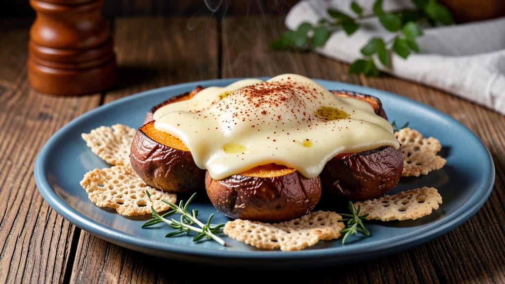 Sweet Potato Supreme Recipe: Charred-Crusted Casserole with Cheesy Swirls