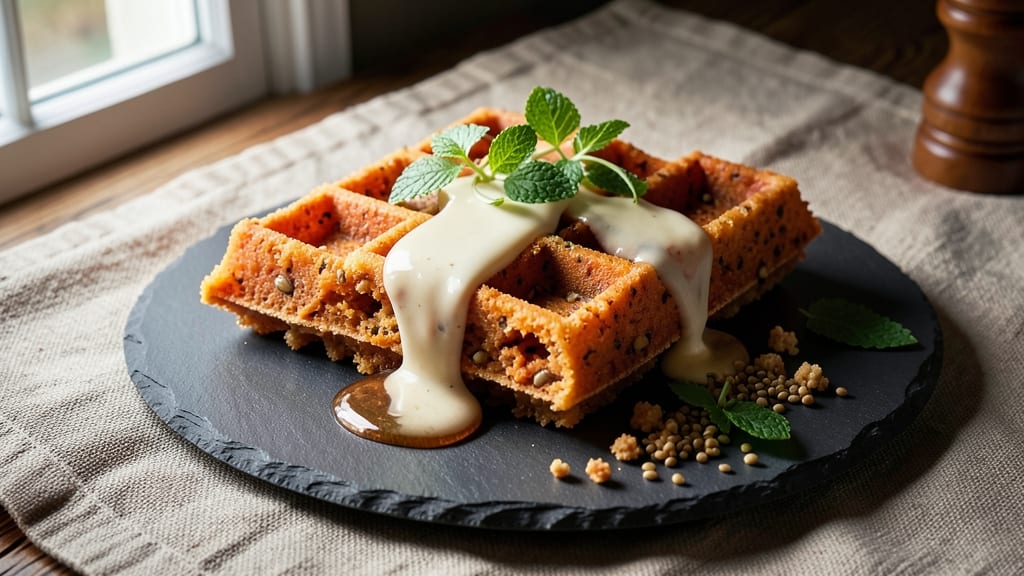 Sweet Potato Protein Waffle Recipe: Fluffy, High-Protein Breakfast Stack