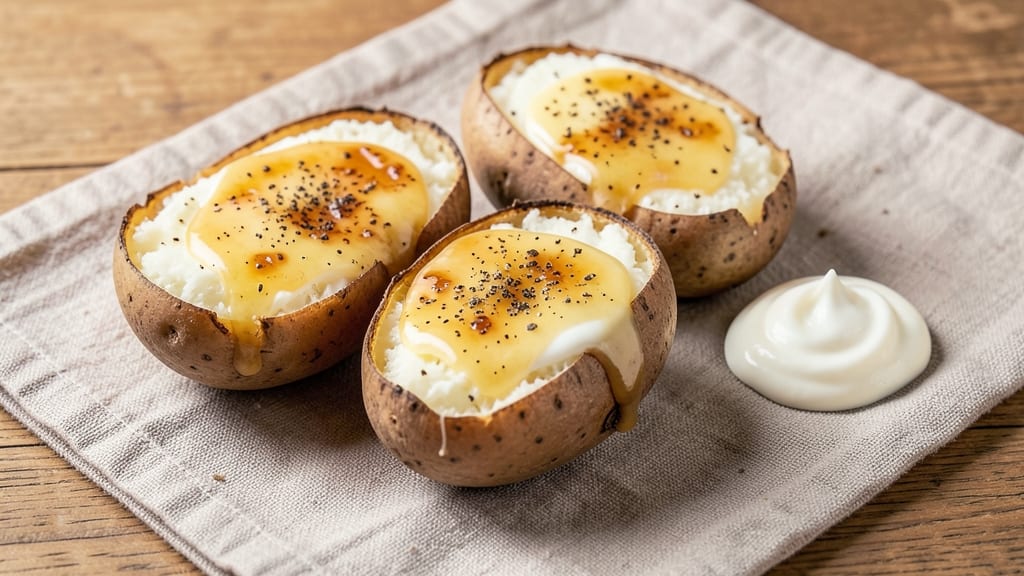 Baked Potato Recipe Oven Temp: 425°F Crispy Skin, Fluffy Heart