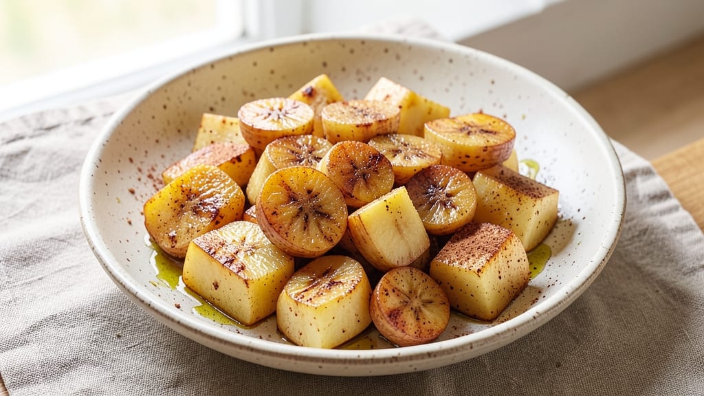 Banana And Potato Recipe: Sweet-Savory Roast With Caramelized Edges