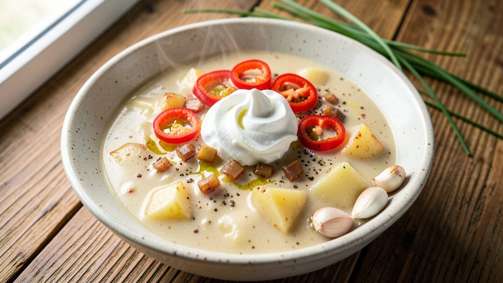 Baked Potato Soup Recipe Easy with Milk: Velvety Smoothness in 30 Minutes