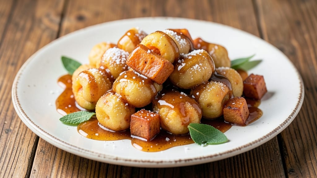 Sweet Potato Maple Brown Butter Gnocchi Recipe: Pillowy Dumplings With Nutty, Caramelized Richness