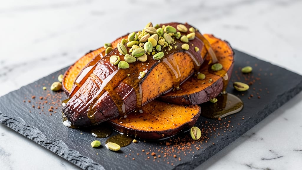 Sweet Potato and Pistachio Recipe: Nutty Crunch Meets Caramelized Sweetness