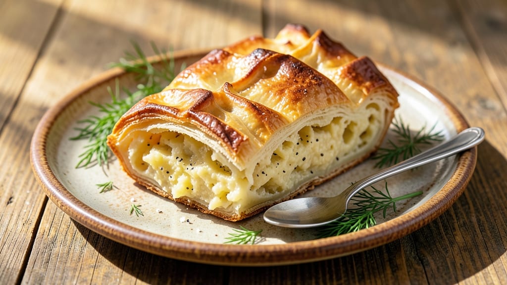 Vegan Potato Knish Recipe: Flaky Pastry Hugs Savory Spiced Filling