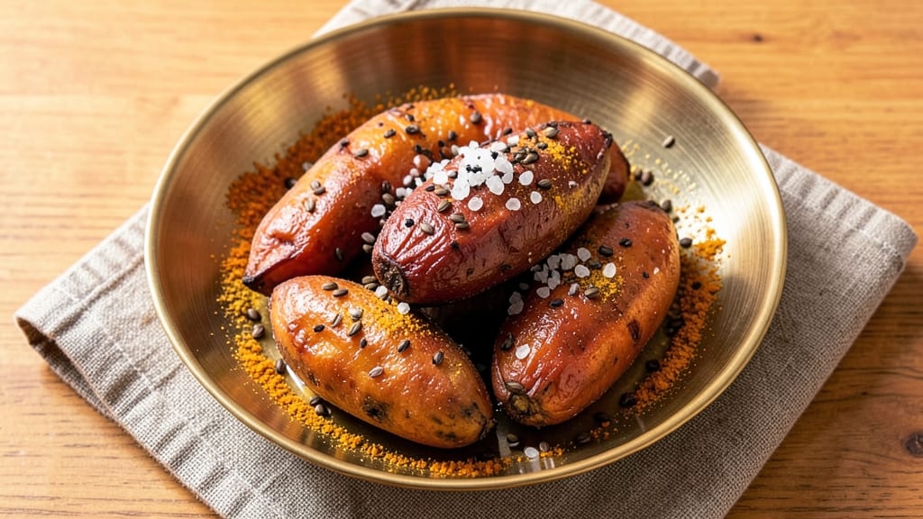Vrat Sweet Potato Recipe: Spiced Roasted Sweetness With Charred Edges