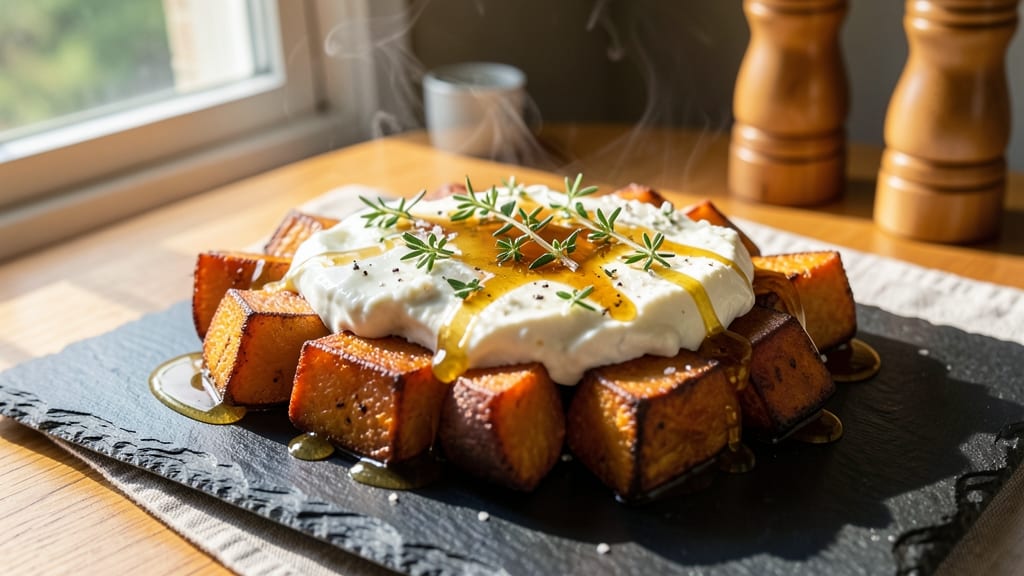 Sweet Potato Goat Cheese Honey Recipe: Caramelized Sweetness Meets Tangy Cheese Bliss