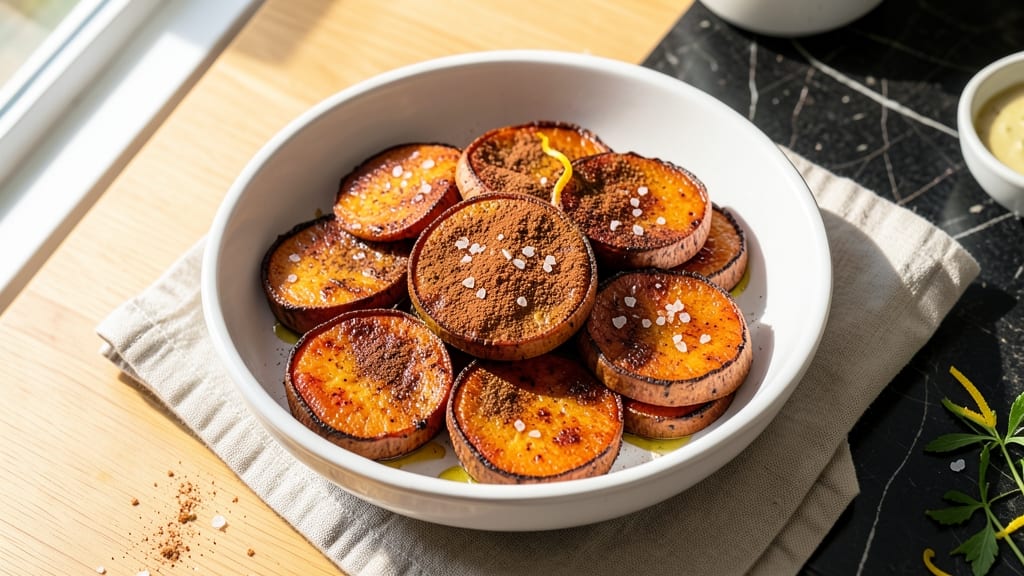 Sweet Potato Rounds Recipe: Oven-Baked Caramelized Crunch With Warm Spice Core