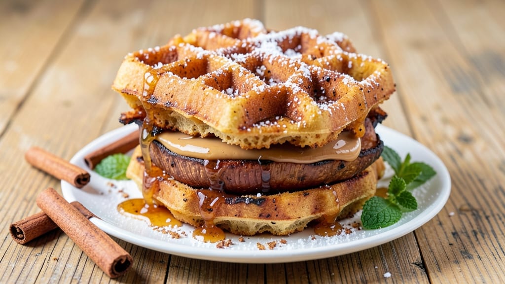 Sweet Potato Waffle Sandwich Recipe: Stacked Comfort With Crispy Edges