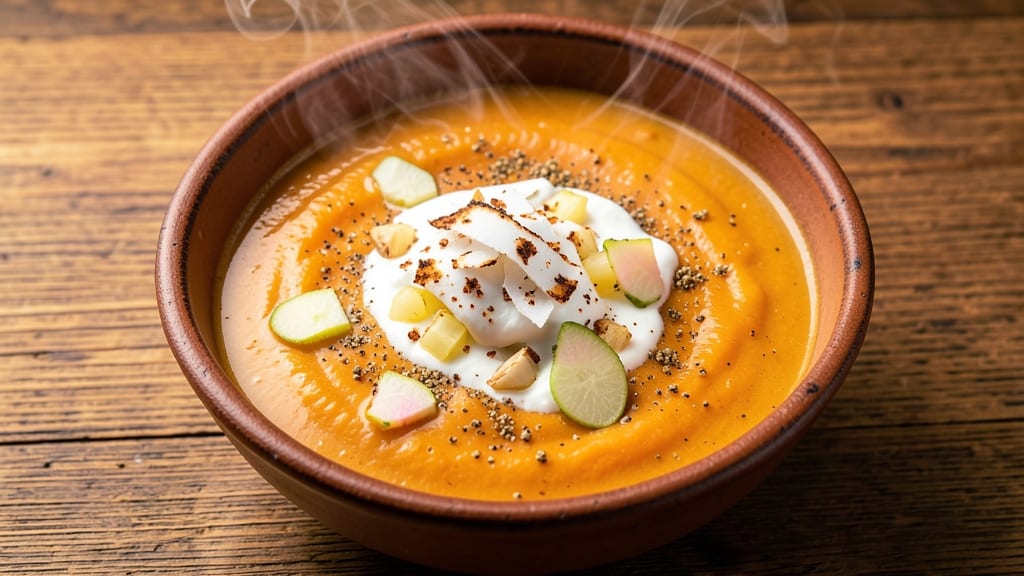 African Sweet Potato Soup Recipe: Earthy Spice and Creamy Velvety Harmony