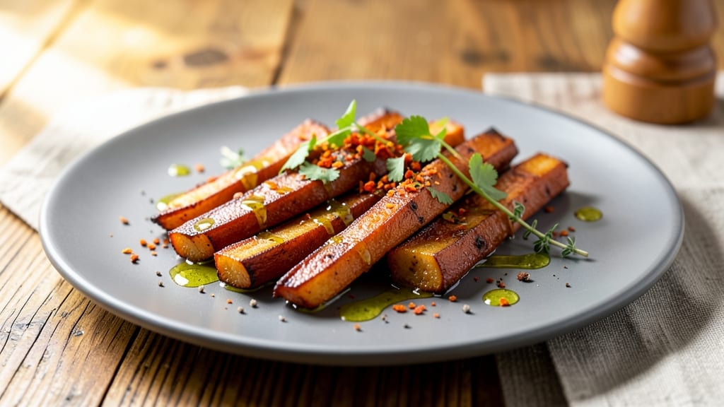 Sweet Potato Strings Recipe: Crispy Celery Bites with Tangy Lime Twist