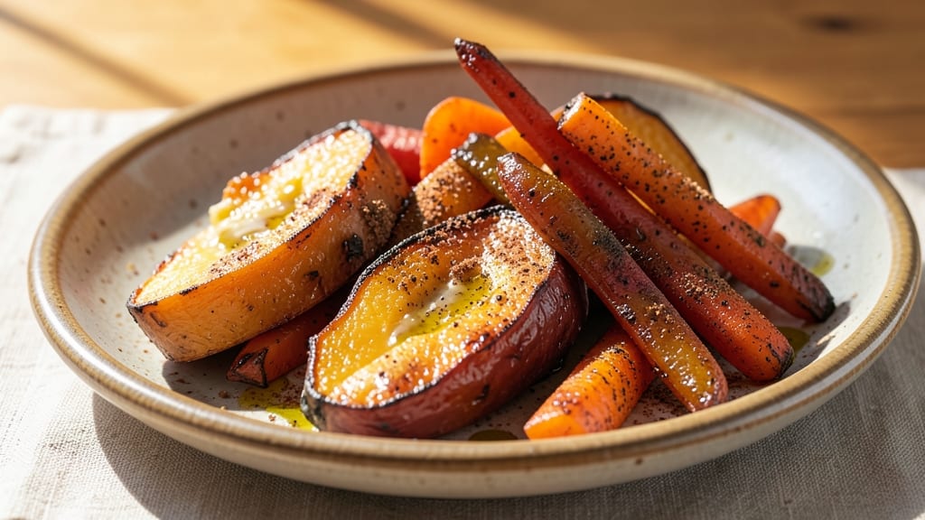Sweet Potato Butternut Squash Carrot Recipe: Roasted Spice Harmony With Caramelized Edges