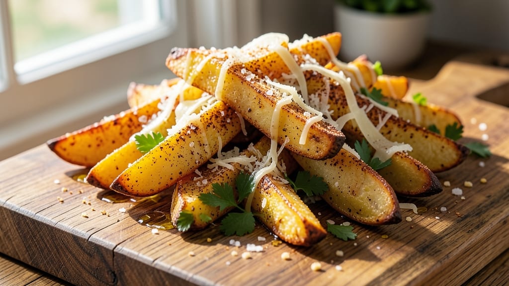 7 Eleven Potato Wedges Recipe: Crunchy Parmesan Bites With Zesty Dipping Sauce