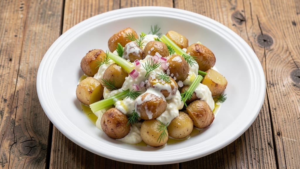 3 Lb Potato Salad Recipe: Bold Mustard and Celery Crunch Without Mayo