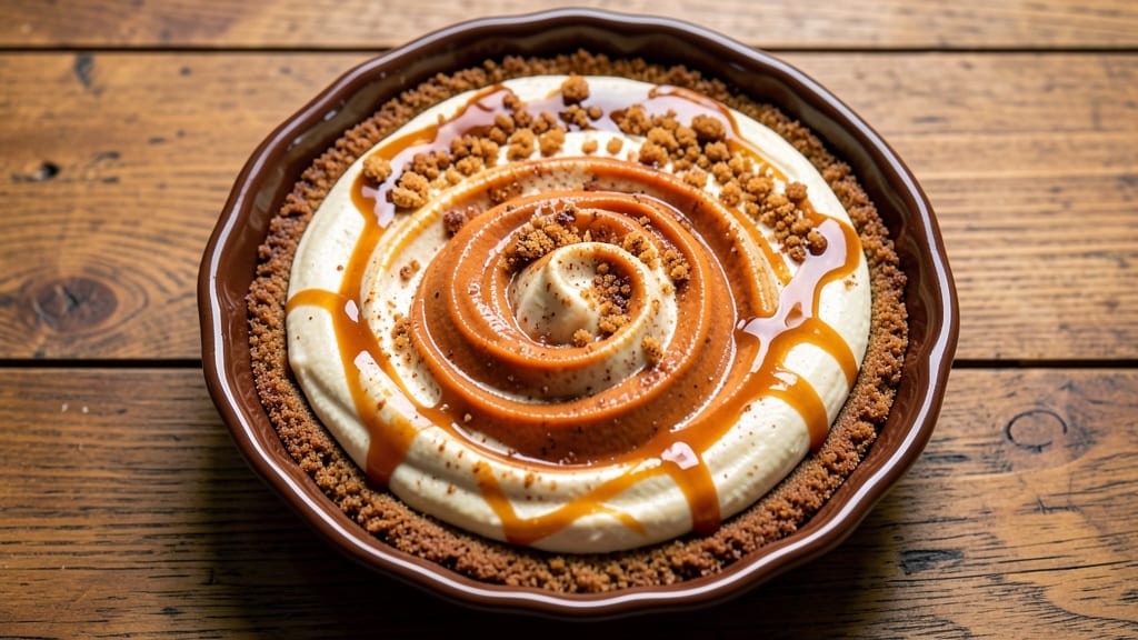 Sweet Potato Pie Cheesecake Swirl Recipe: Swirled Creaminess With Crunchy Lattice Top