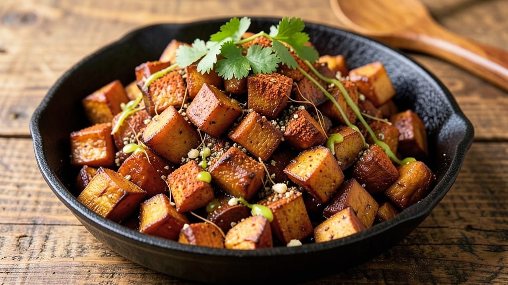 Sweet Potato Taco Filling Recipe: Smoky Cinnamon-Spiced Bites for Crunchy Toppings