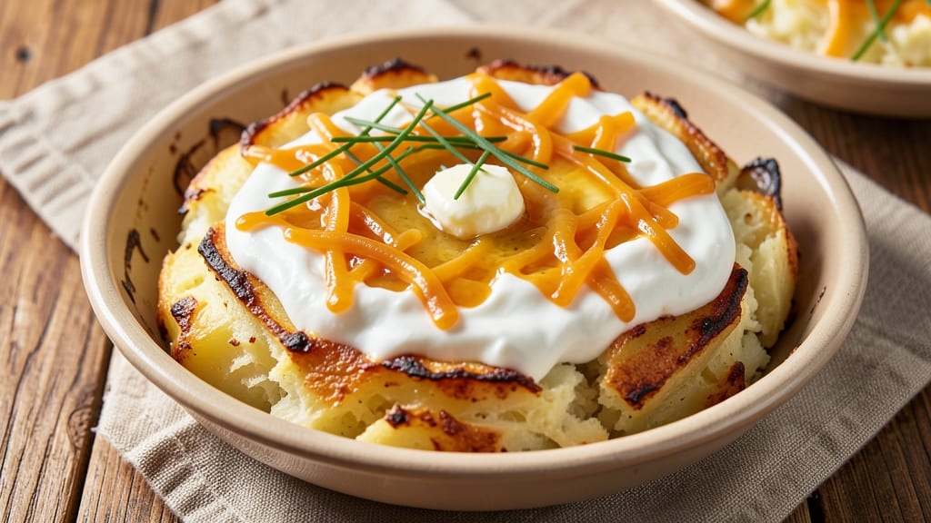 Best Ever Twice Baked Potato Recipe: Chef’s Crispy-Lattice Crown Over Ultra-Creamy Filling