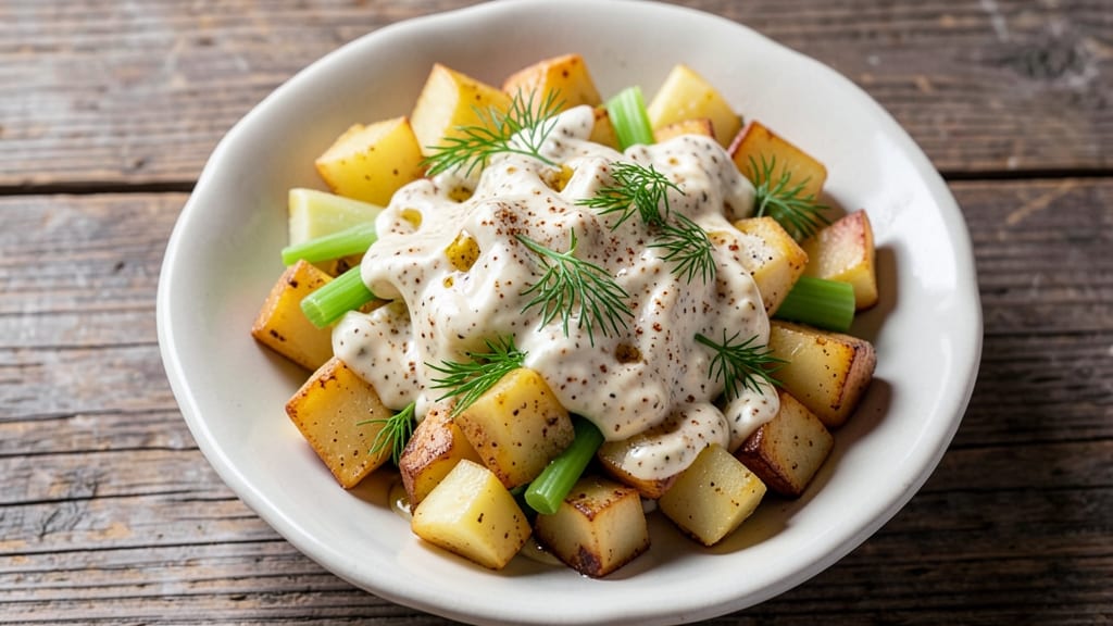 Best Foods Classic Potato Salad Recipe: Crispy Celery Bites and Vinegar-Kissed Creaminess