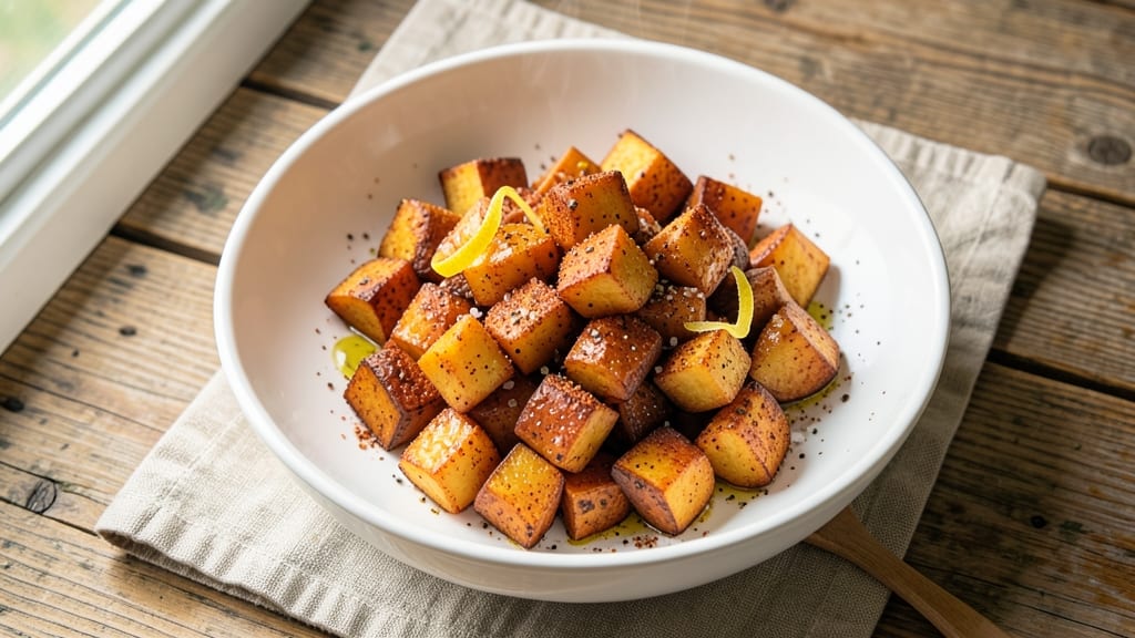 Sweet Potato Cubes Oven Recipe: Caramelized Crunch With No Added Sugar
