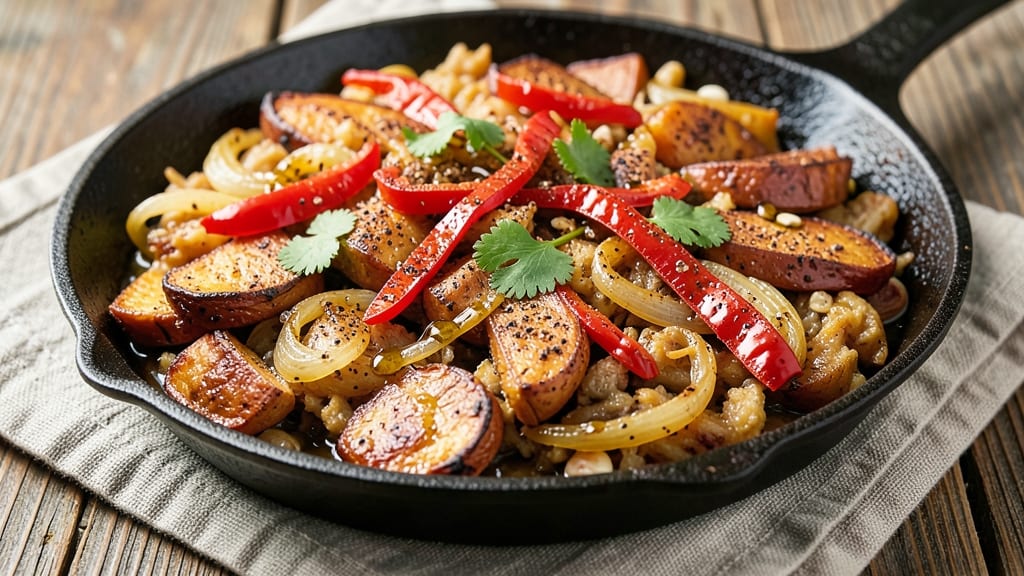 Sweet Potato Hash Skillet Recipe: Smoky-Spiced One-Pan Breakfast Powerhouse