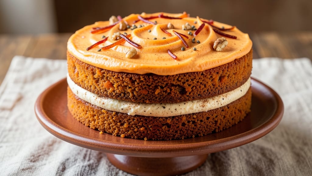 Sweet Potato Carrot Dog Cake Recipe: Whimsical Pup-Shaped Delight with Spiced Frosting