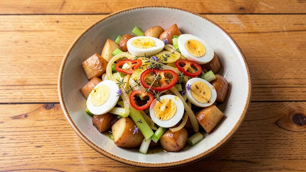 Bahamian Potato Salad Recipe: Spicy Jerk-Inspired Crunch Without Mayo