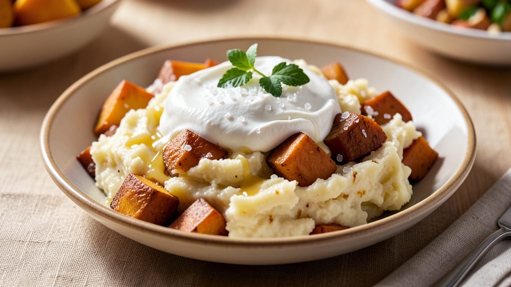 Sweet Potato And White Potato Mash Recipe: Velvety Texture With Nutty Depth