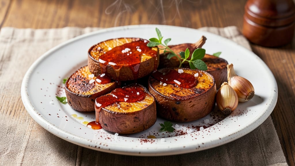 Tyler Florence Sweet Potato Recipe: Honey-Glazed Roast With Charred Edges