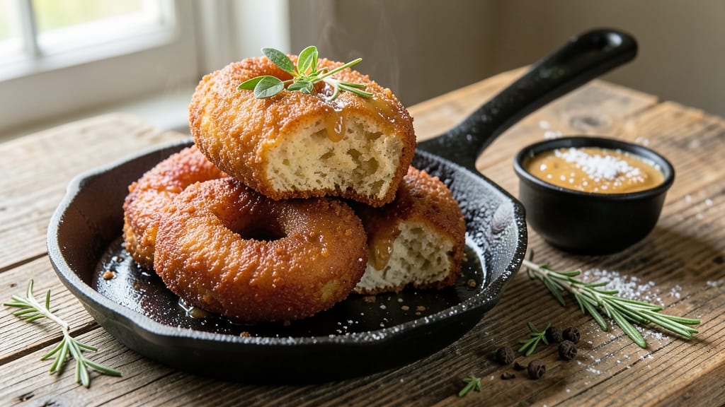 Amish Potato Donuts Recipe: Crispy-Fried Bites With Spiced Filling Inside