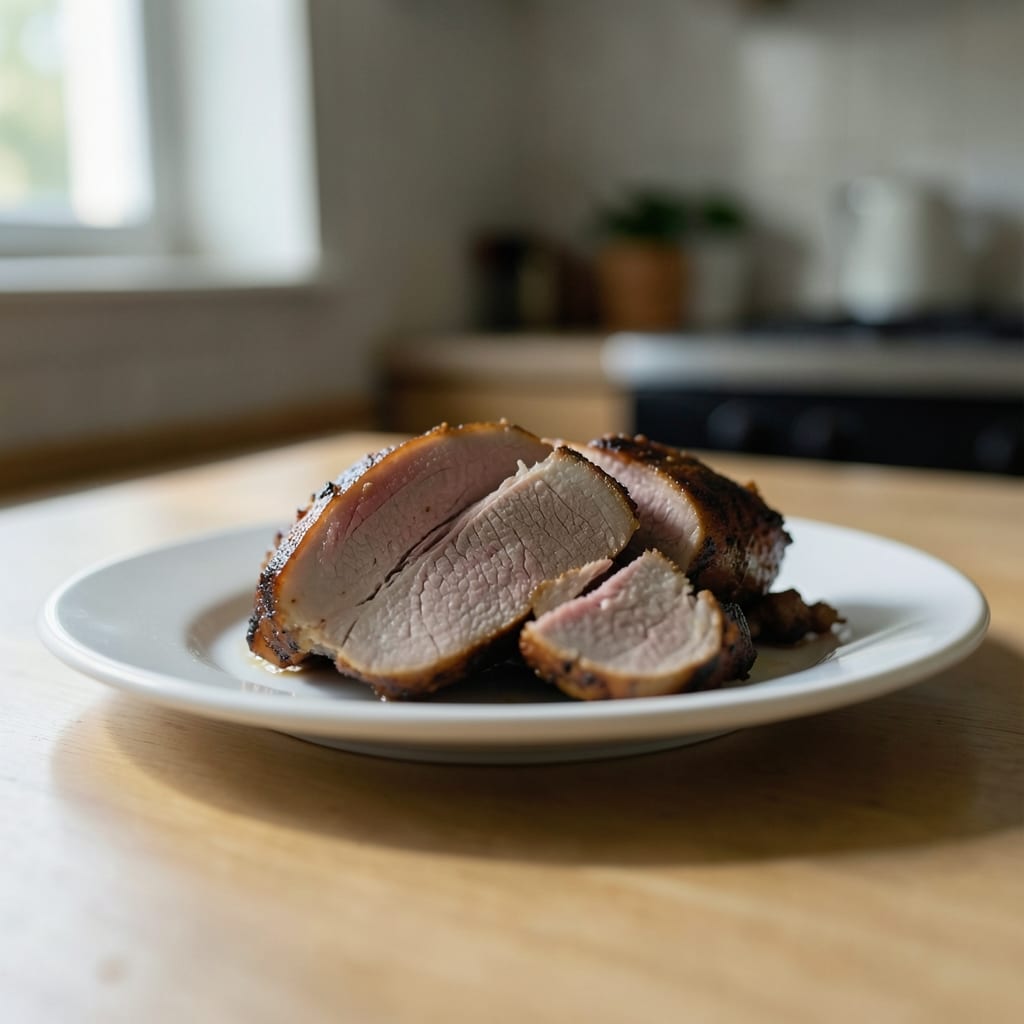 The dish as the corrected method produces it