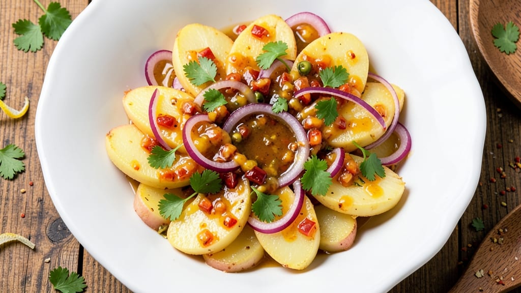 Barbados Potato Salad Recipe: Spicy Scotch Bonnet Kick Without Mayo