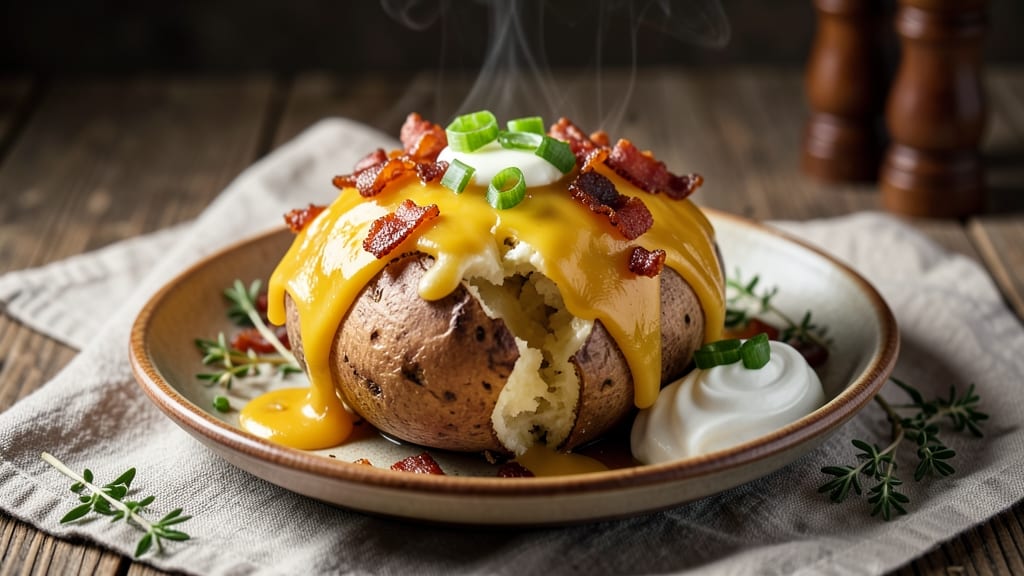 Baked Potato Fans' Cook's Country Recipe: Loaded Crunch and Creamy Magic