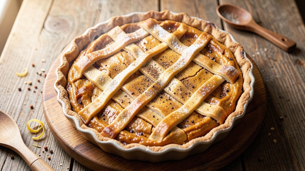 Allspice Sweet Potato Pie Recipe: Warm Spice and Crispy Lattice Harmony