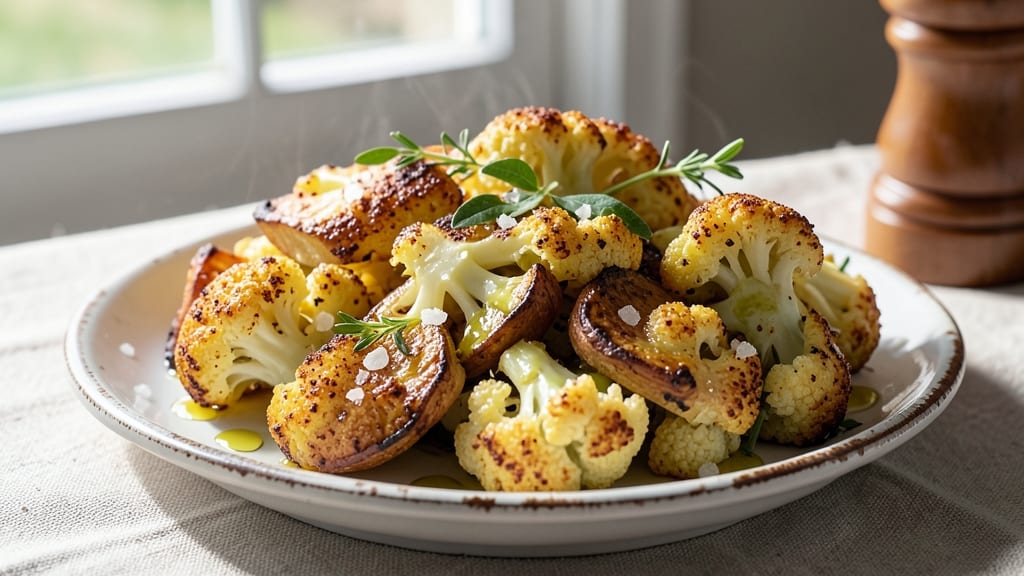 Baked Cauliflower and Potato Recipe: Roasted Crispy Edges and Fluffy Hearts