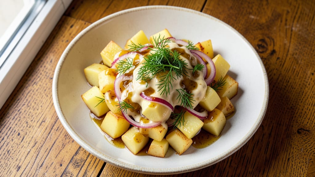 Potato Salad Recipe With Red Wine Vinegar: Bright, Tangy Crunch Without Mayo