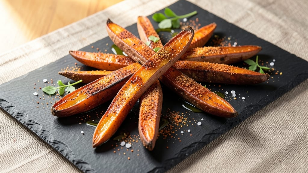 Sweet Potato Spears Recipe: Charred Edges and Caramelized Sweetness