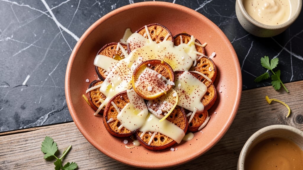Sweet Potato Appetizer Recipe: Crispy Bites With Savory-Sweet Cheese Swirl