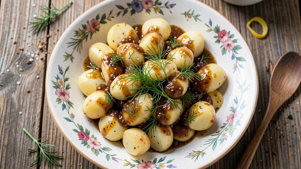 Austrian Style Potato Salad Recipe: Crispy Mustard and Vinegar Crunch Without Mayo