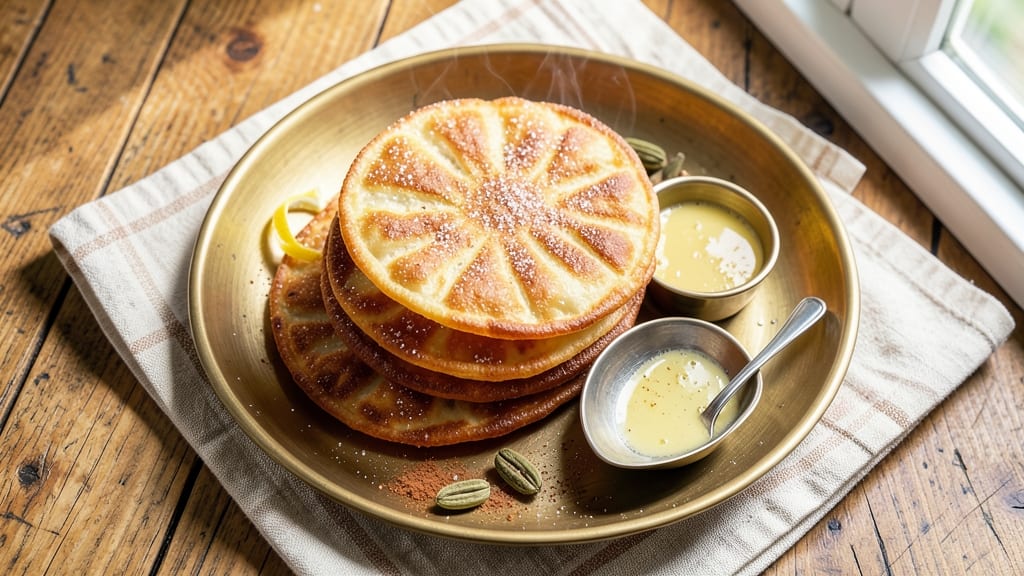 Sweet Potato Sweet Puri Recipe: Crispy Lattice Crunch Over Spiced Filling Bliss