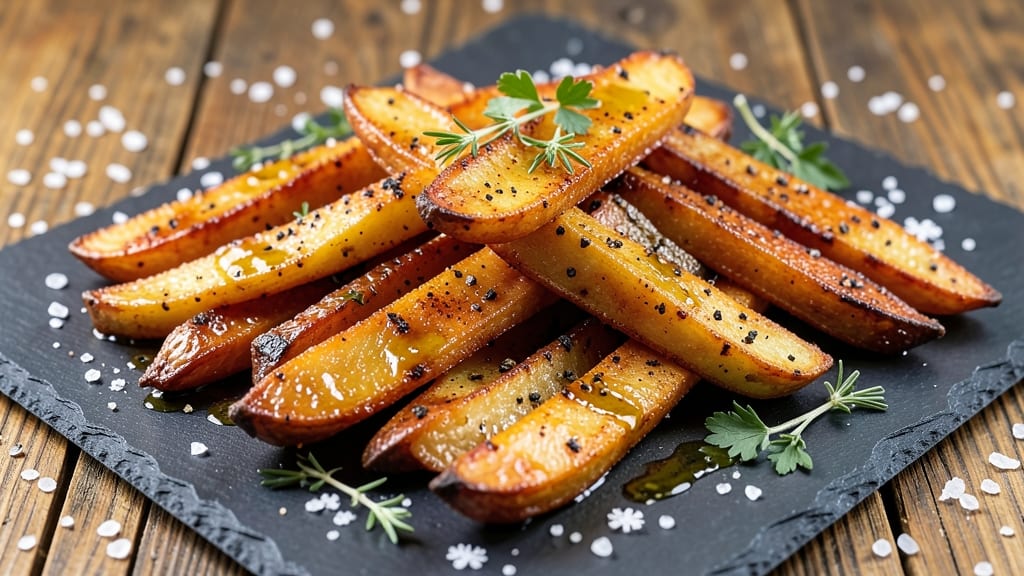 Baked Potato Strips Recipe: Air-Crisped Crunch Without Oil