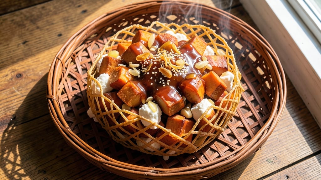 Ukoy Recipe Sweet Potato Panlasang Pinoy: Crispy Lattice Crown Over Savory-Sweet Filling