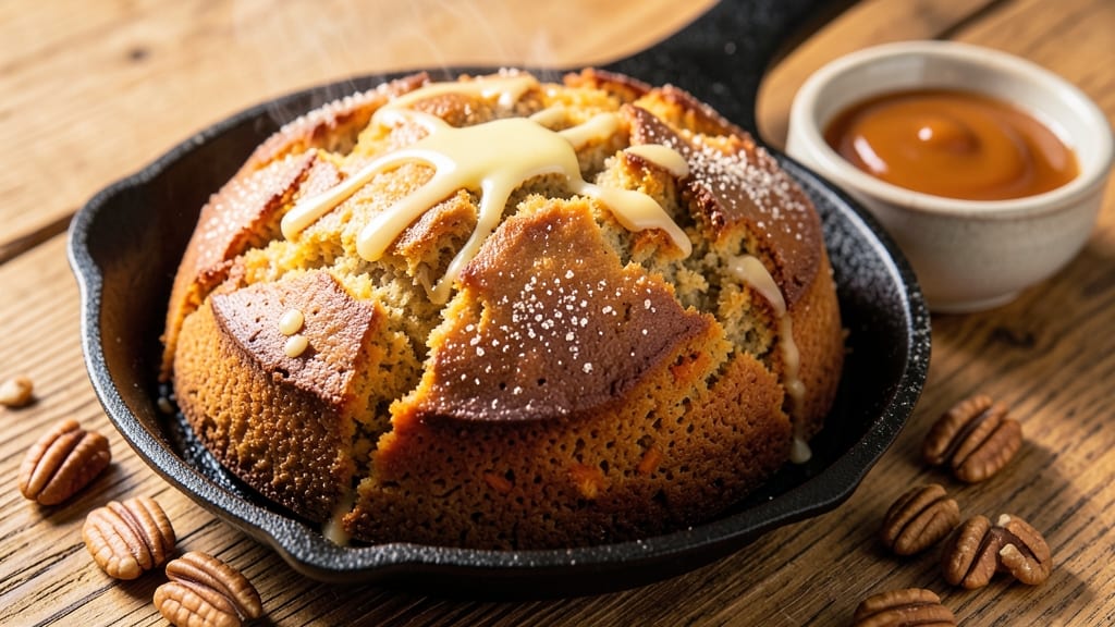 Sweet Potato Cornbread Recipe With Jiffy Mix and Condensed Milk: Golden Streusel Crown Over Ultra-Moist Crumb